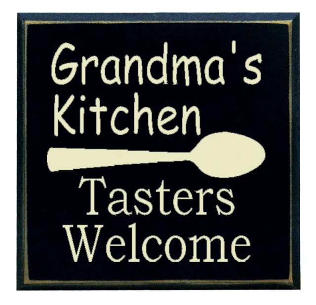 "Grandma's Kitchen: Tasters Welcome